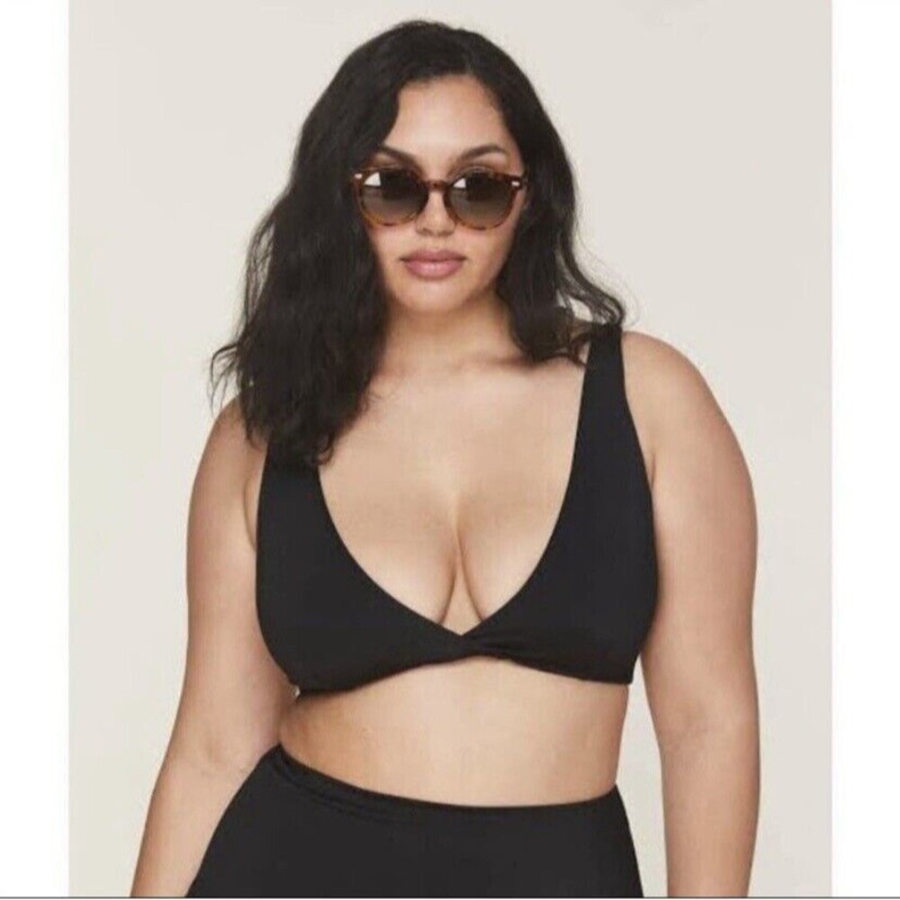 Andie Swim The Belmar Black Top NWT Size XS